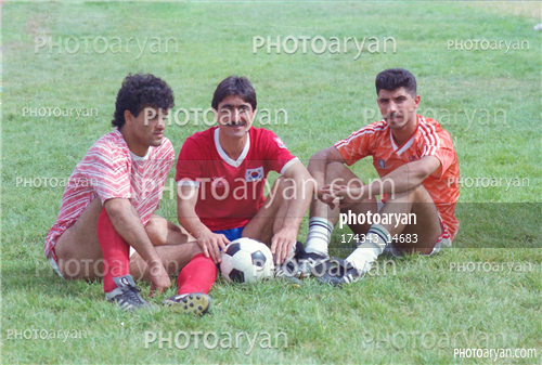 بازیکنان دهه های مختلف فوتبال ایران 41-