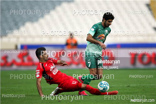 پرسپولیس 3-ذوب آهن اصفهان 3-96/02/09-حسین ماهینی,سید محمد حسینی,