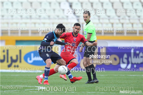 پیکان 0 - نساجی مازندران 1 (1400/12/15)-