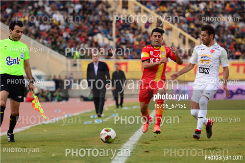 فولاد خوزستان 1-پرسپولیس 1  (96/10/03)-شجاع خلیل زاده,