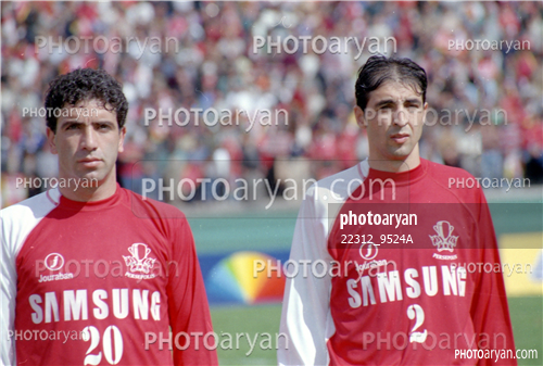 بازیکنان دهه های مختلف فوتبال ایران 8-بهروز رهبری فر,یونس باهنر,