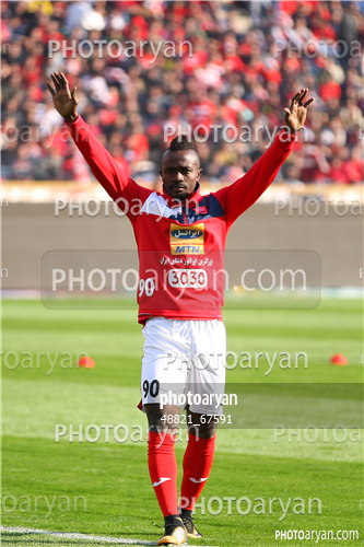 پرسپولیس 2-تراکتورسازی تبریز 0 (96/10/08)-گادوین منشاGodwin Mensha,