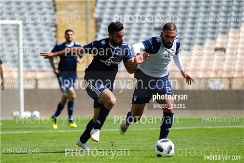 تمرین تیم ملی فوتبال (97/06/16)-