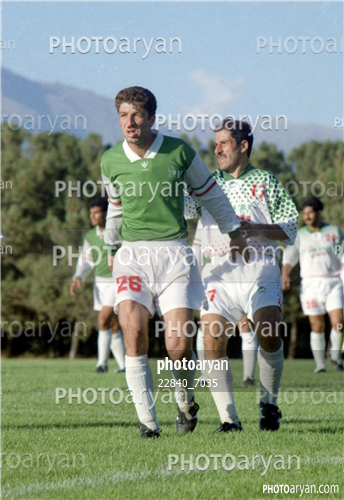 بازیکنان دهه های مختلف فوتبال ایران 9-اسماعیل حلالی,علی اکبراستاداسدی,