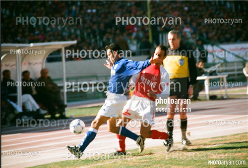 پرسپولیس 0 - استقلال 1  (79/12/05)-محمود فکری,علی کریمی Ali Karimi,