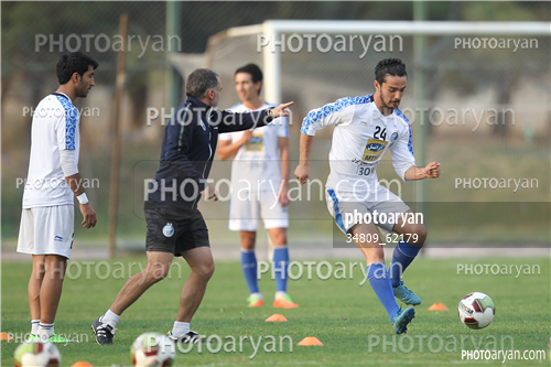 تمرین استقلال تهران (96/07/15)-امید نورافکن,