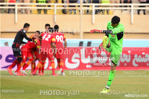 فولاد خوزستان 1-پرسپولیس 1  (96/10/03)-علیرضا بیرانوند,
