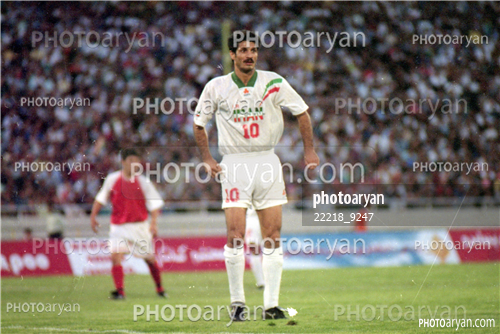 بازیکنان دهه های مختلف فوتبال ایران 8-علی دایی  Ali Daei,