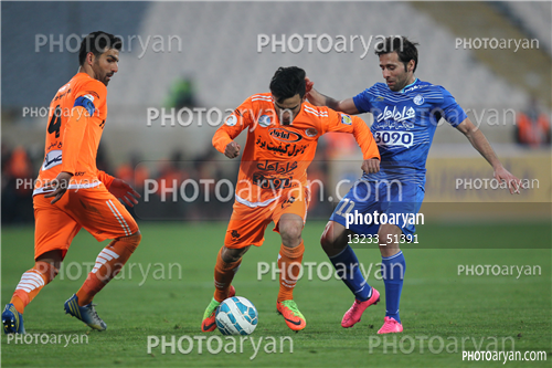 استقلال 2-سایپا 1- 95/12/18-رضا جعفری,روزبه شاه علی دوست,جابر انصاری,