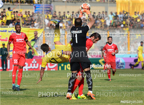 نفت مسجد سلیمان 0-نساجی مازندران 0 (97/01/28)-