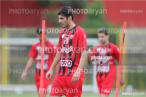 تمرین پرسپولیس در ورزشگاه درفشی فر 95/02/13-علیرضا نورمحمدی,