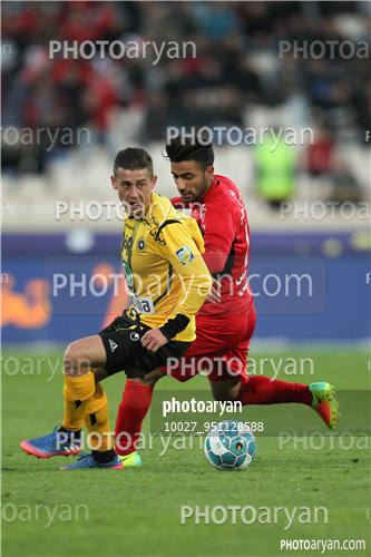 پرسپولیس 2-سپاهان اصفهان  1-سرور جبارف,صادق محرمی,