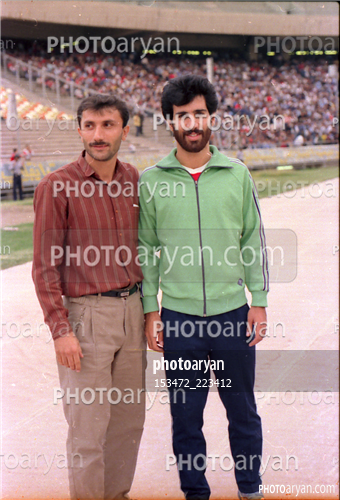 بازیکنان دهه های مختلف فوتبال ایران27-حمید درخشان,شاهرخ بیانی,