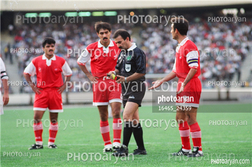 بازیکنان دهه های مختلف فوتبال ایران 2-افشین پیروانی,حسین عبدی,بهزاد داداش زاده,