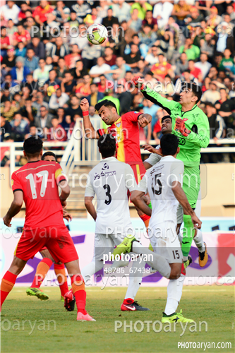 فولاد خوزستان 1-پرسپولیس 1  (96/10/03)-علیرضا بیرانوند,