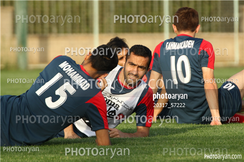 تمرین پرسپولیس در ورزشگاه خیریه عمل 96/02/23-محسن ربیع خواه,