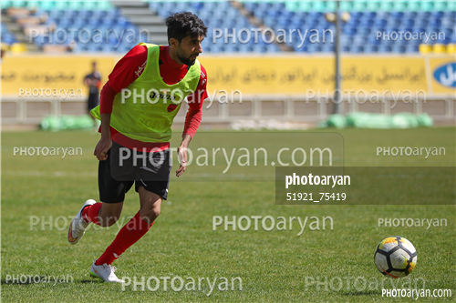 تمرین پرسپولیس ( 96/12/17)-بشار رسن,