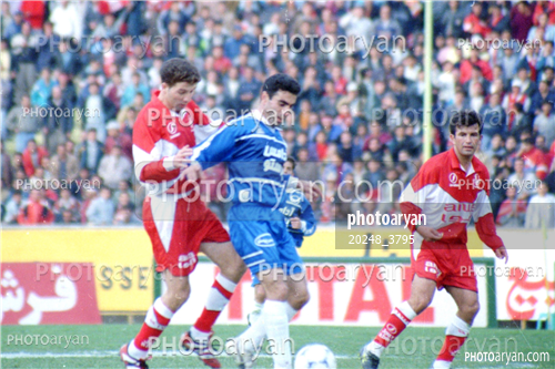 پیروزی 2-استقلال 0-78/12/08-اسماعیل حلالی,حمید استیلی,محمود فکری,
