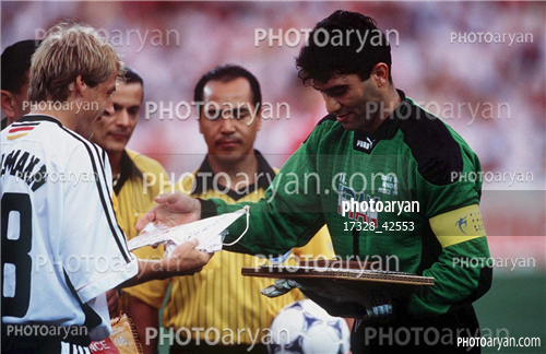 تیم ملی ایران/جام جهانی 1998 فرانسه-احمدرضا عابدزاده Ahmad Reza Abedzadeh,