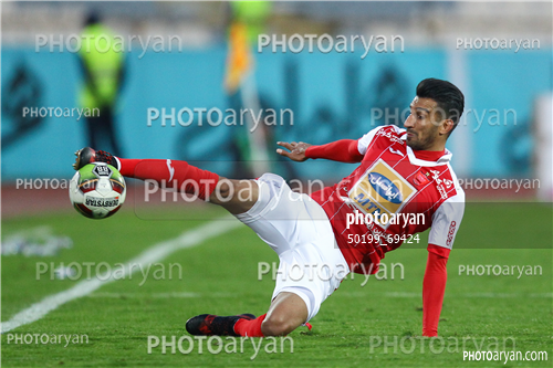 پرسپولیس 1 -گسترش فولاد تبریز 1 (96/10/28)-حسین ماهینی,