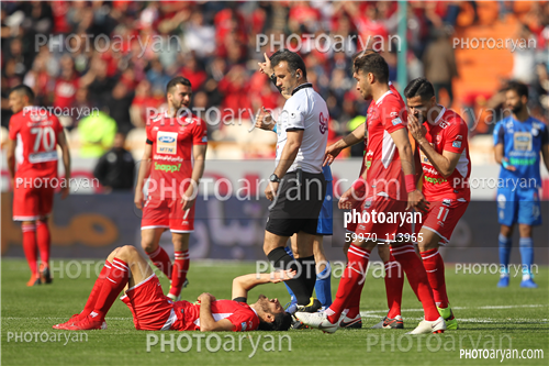 پرسپولیس 1-استقلال 0 (98/01/10)-شجاع خلیل زاده,کمال کامیابی نیا,مهدی ترابی,اشکان خورشیدی,