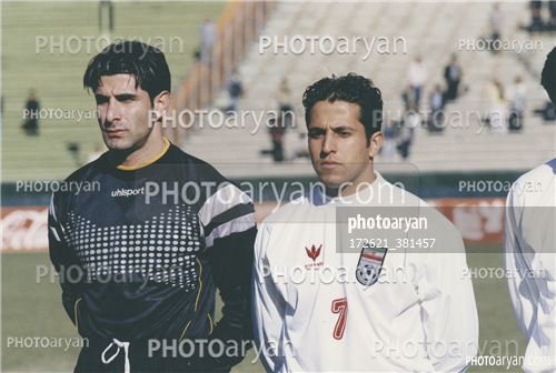 بازیکنان دهه های مختلف فوتبال ایران 40-داوود فنایی,حامد کاویانپور,