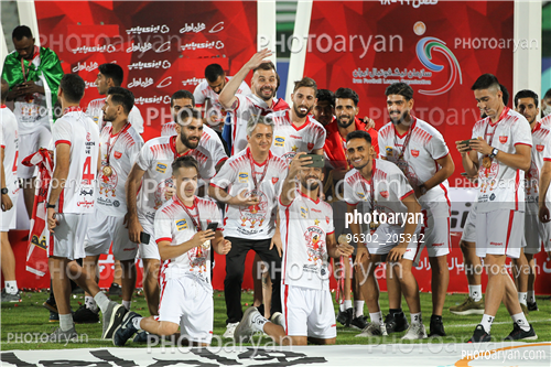 مراسم اهدای جام قهرمانی لیگ برتر (99/05/17) -