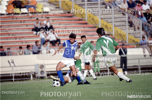 بازیکنان دهه های مختلف فوتبال ایران 11-حمید استیلی,امیر قلعه نویی,