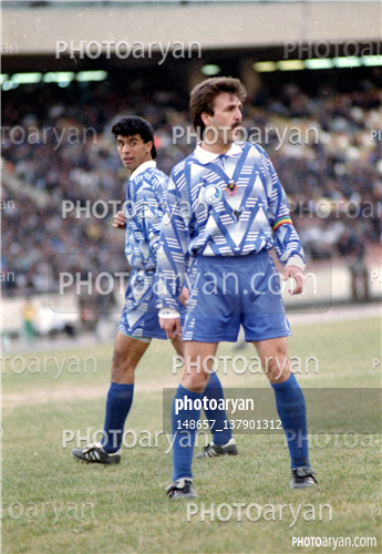 بازیکنان دهه های مختلف فوتبال ایران24 -