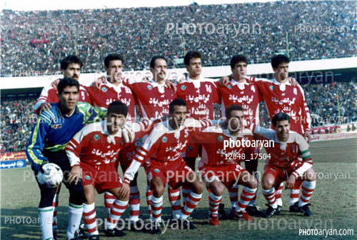 عکسهای تیمی پرسپولیس  دهه 70-احمدرضا عابدزاده Ahmad Reza Abedzadeh,فرشاد پیوس  Farshad Pious,