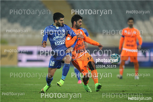 استقلال 2-سایپا 1- 95/12/18-ایوب کلانتری,میلاد زکی پور,