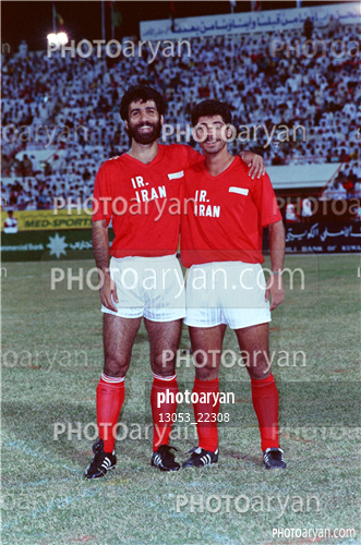 بازیکنان دهه های مختلف فوتبال ایران 1-مجتبی محرمی,شاهرخ بیانی,