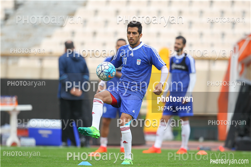 تمرین تیم ملی فوتبال  (96/08/13)-وحید امیری,