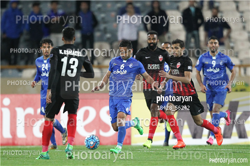 استقلال 1-الاهلی امارات 1 -96/02/05-امید ابراهیمی,کاوه رضایی,امید نورافکن,