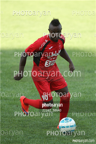 تمرین پرسپولیس  در ورزشگاه شهید کاظمی96/04/07-گادوین منشاGodwin Mensha,