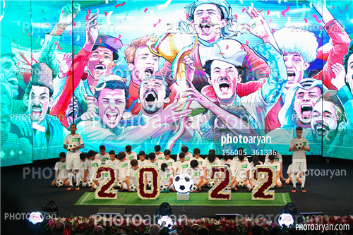 رونمایی از لباس تیم ملی فوتبال  در جام جهانی 2022-