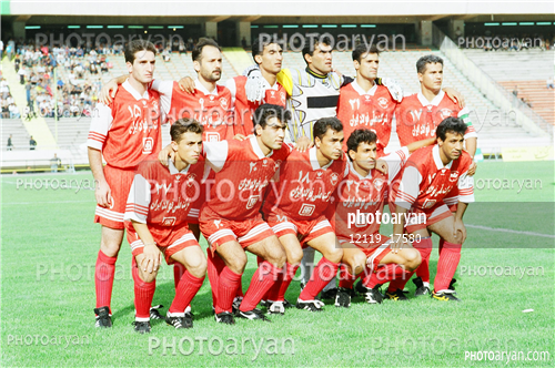 عکسهای تیمی پرسپولیس  دهه 70-احمدرضا عابدزاده Ahmad Reza Abedzadeh,فرشاد پیوس  Farshad Pious,