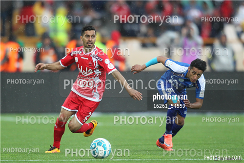 پرسپولیس 4-استقلال 2 -1395/01/27-میلاد فخرالدینی,امید عالیشاه,