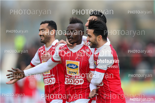 پیکان 1-پرسپولیس 3 (96/11/06)-محسن ربیع خواه,حسین ماهینی,سیامک نعمتی,گادوین منشاGodwin Mensha,