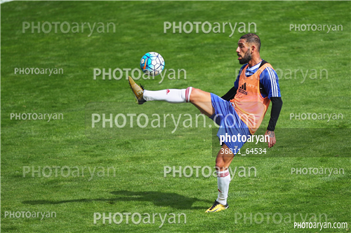 تمرین تیم ملی فوتبال  (96/08/13)-اشکان دژاگه,