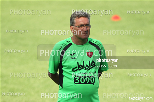 تمرین پرسپولیس  در ورزشگاه شهید کاظمی96/04/07-برانکو ایوانکویچ  Branko Ivanković ,