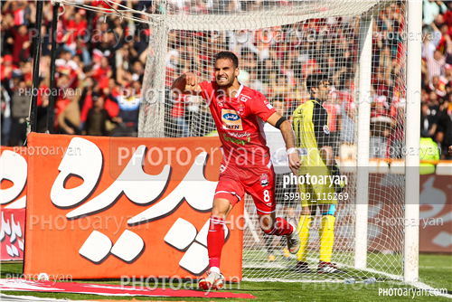 پرسپولیس 1-استقلال 0 (98/01/10)-سید مهدی رحمتی,احمد نورالهی,شادی بعد ازگل,
