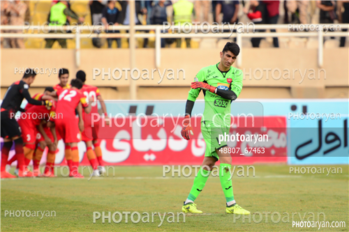 فولاد خوزستان 1-پرسپولیس 1  (96/10/03)-علیرضا بیرانوند,