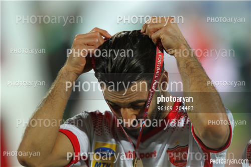 مراسم اهدای جام قهرمانی لیگ برتر (99/05/17) -شجاع خلیل زاده,