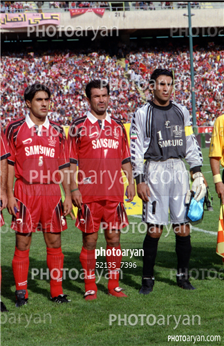 بازیکنان دهه های مختلف فوتبال ایران 12-احمدرضا عابدزاده Ahmad Reza Abedzadeh,افشین پیروانی,حمید استیلی,