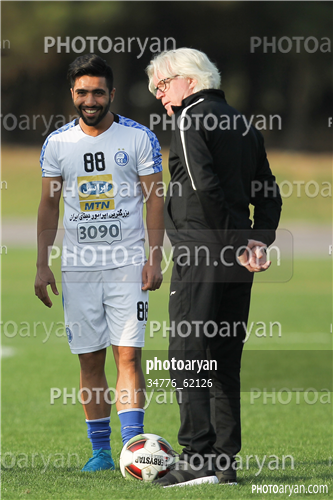 تمرین استقلال تهران (96/07/15)-فرشید اسماعیلی,وینفرد شفر,