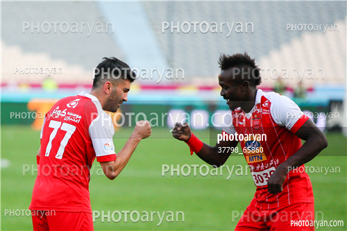 پرسپولیس 4 -ذوب آهن اصفهان 0 (96/09/10)-محسن مسلمان,گادوین منشاGodwin Mensha,