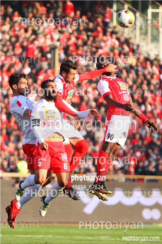 پرسپولیس 2-تراکتورسازی تبریز 0 (96/10/08)-شجاع خلیل زاده,فرزاد حاتمی,گادوین منشاGodwin Mensha,مهدی کیانی,