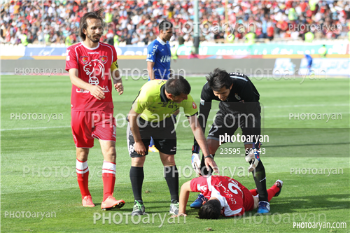استقلال 0-پرسپولیس 1 -94/02/25-محمد نوری,امید عالیشاه,وحید طالب لو,
