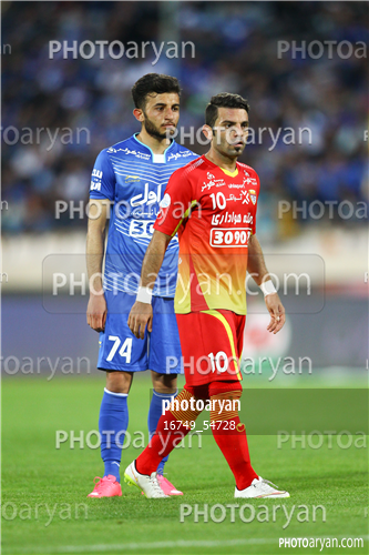 استقلال 1-فولاد خوزستان 0-96/01/12-مجتبی حق دوست,اسماعیل شریفات,